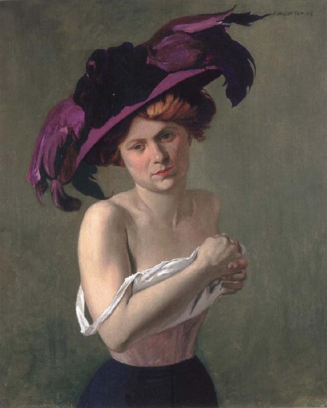 Felix Vallotton The Purple Hat France oil painting art